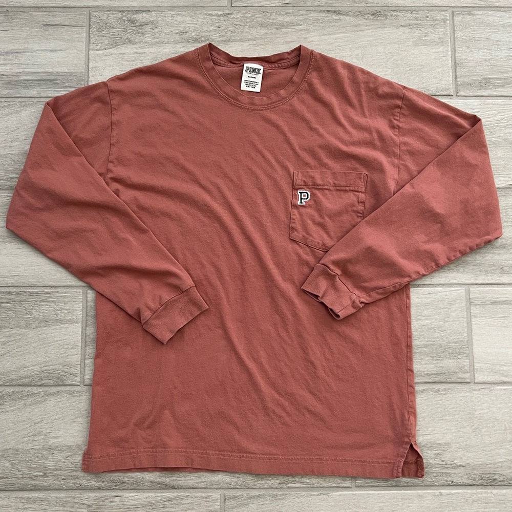 PINK Victoria’s Secret Campus Long Sleeve Shirt